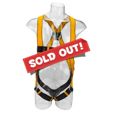 Universal Full-Body Anti-fall Safety Harness D-Ring Adjustable Buckles